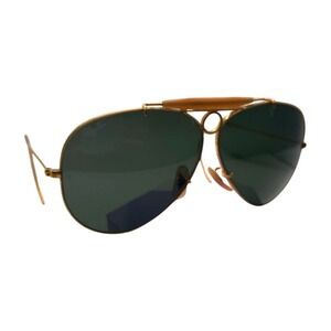 Vintage Ray Ban Shooter Aviator Sunglasses